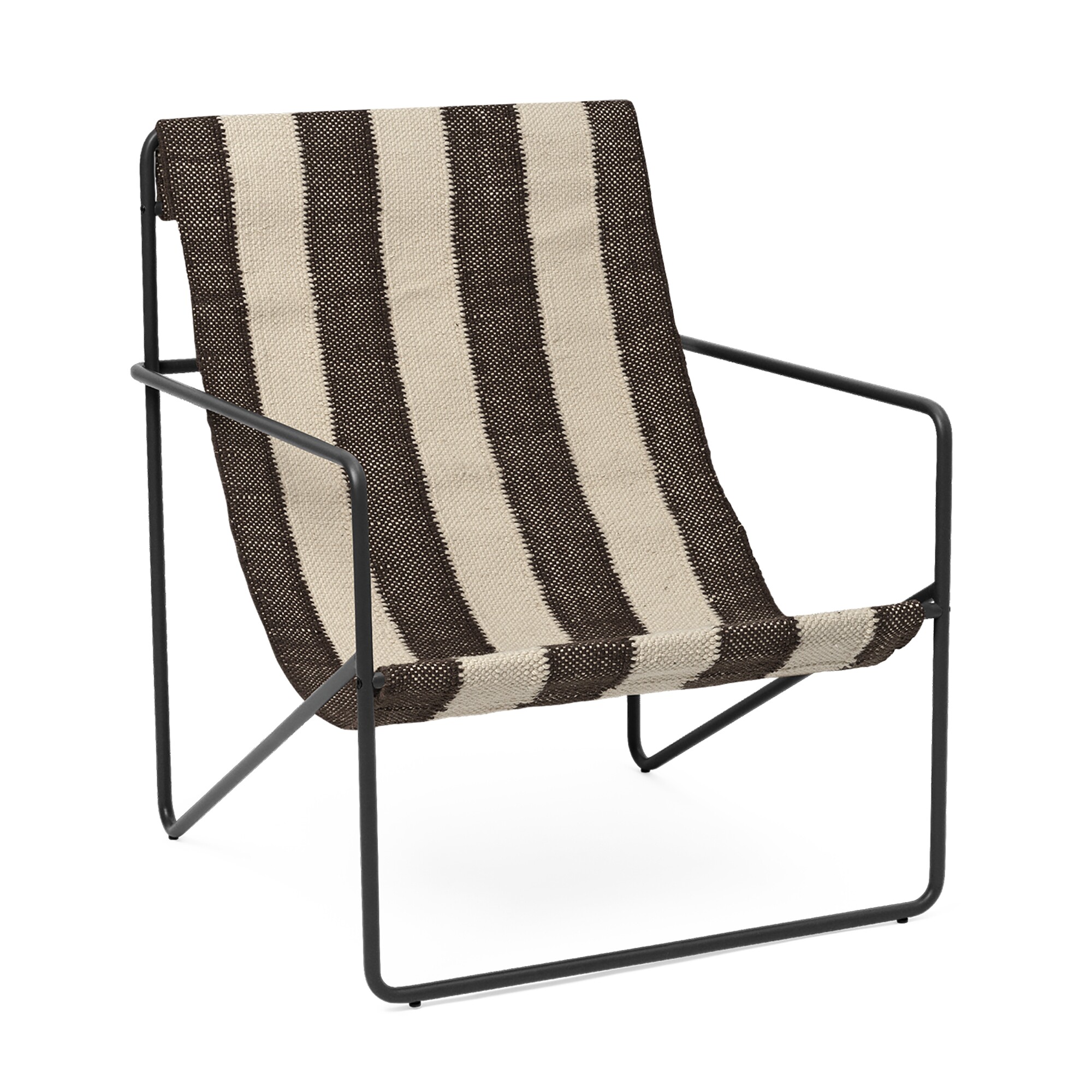 Desert Lounge Chair Black Frame