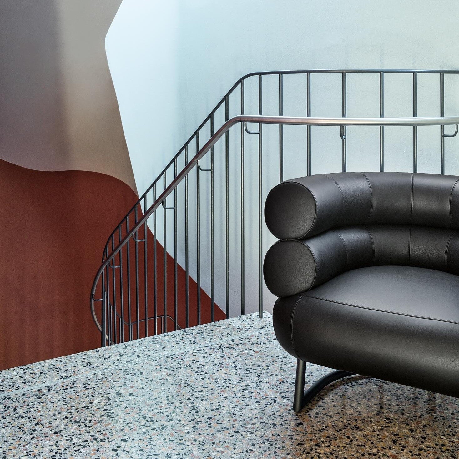 Bibendum Sessel Frame Black