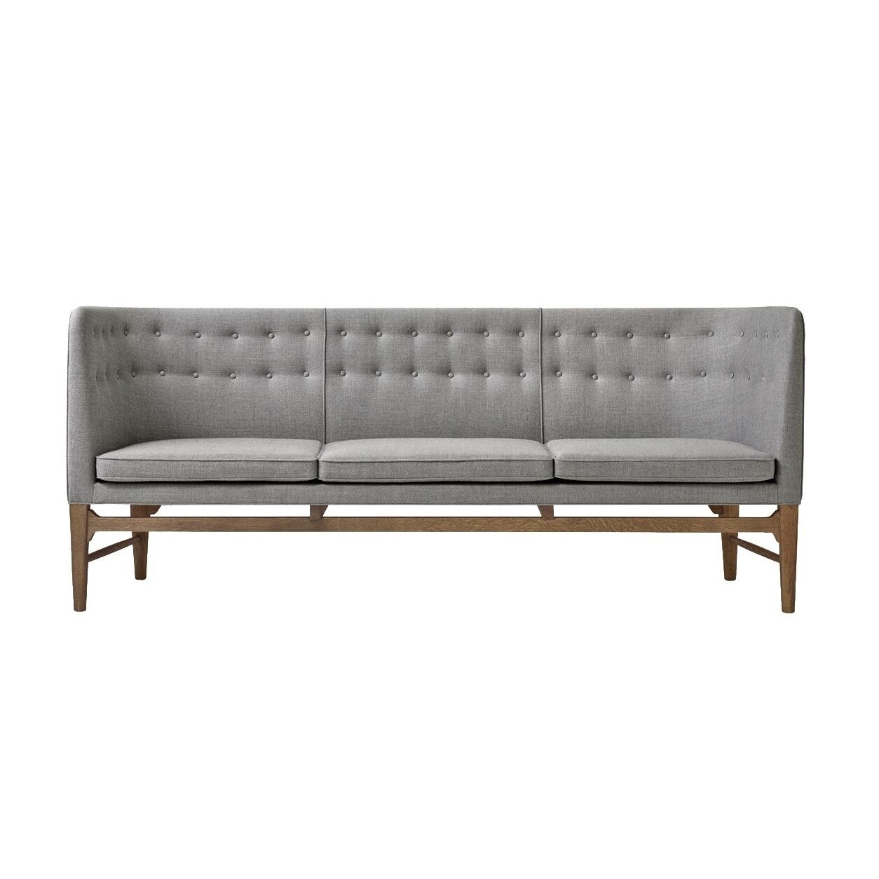 Mayor AJ5 3-Seater Sofa Oak Base