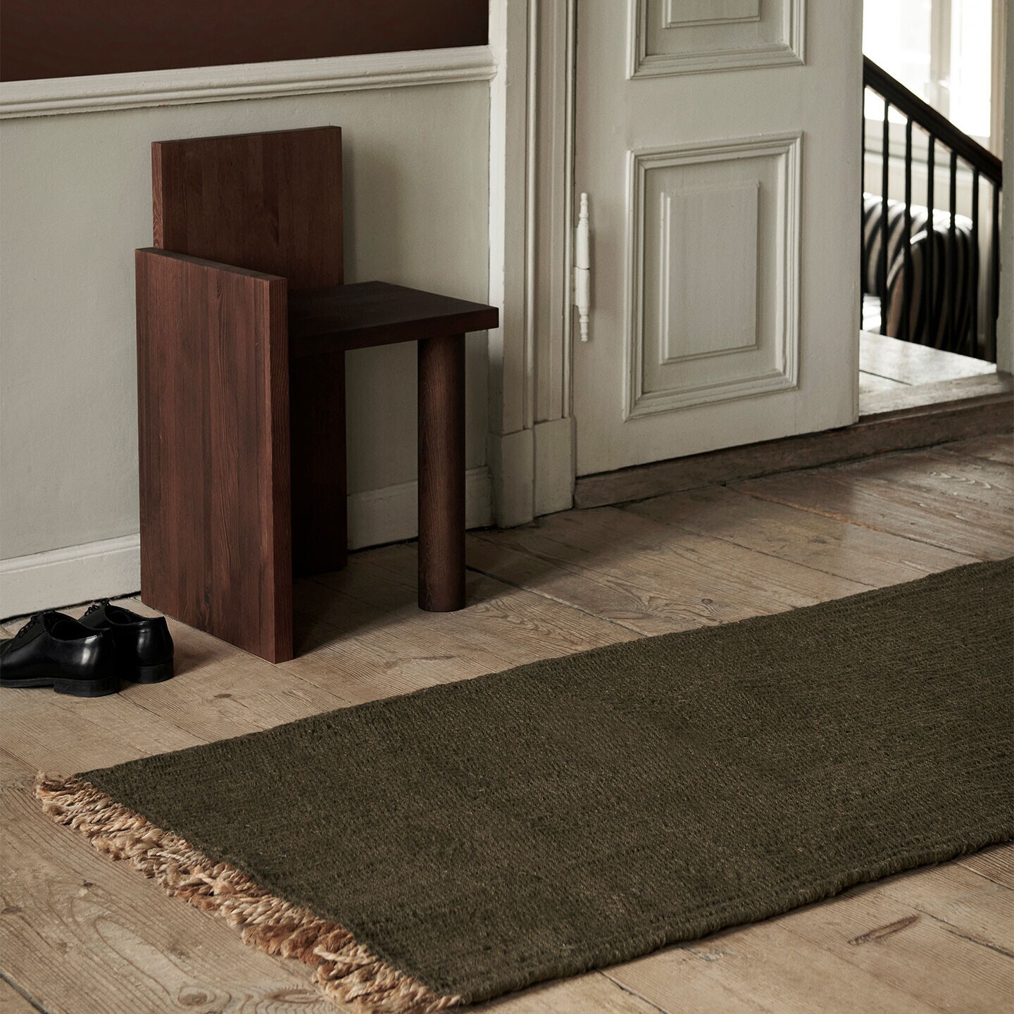 Block Carpet Runner 200x80cm