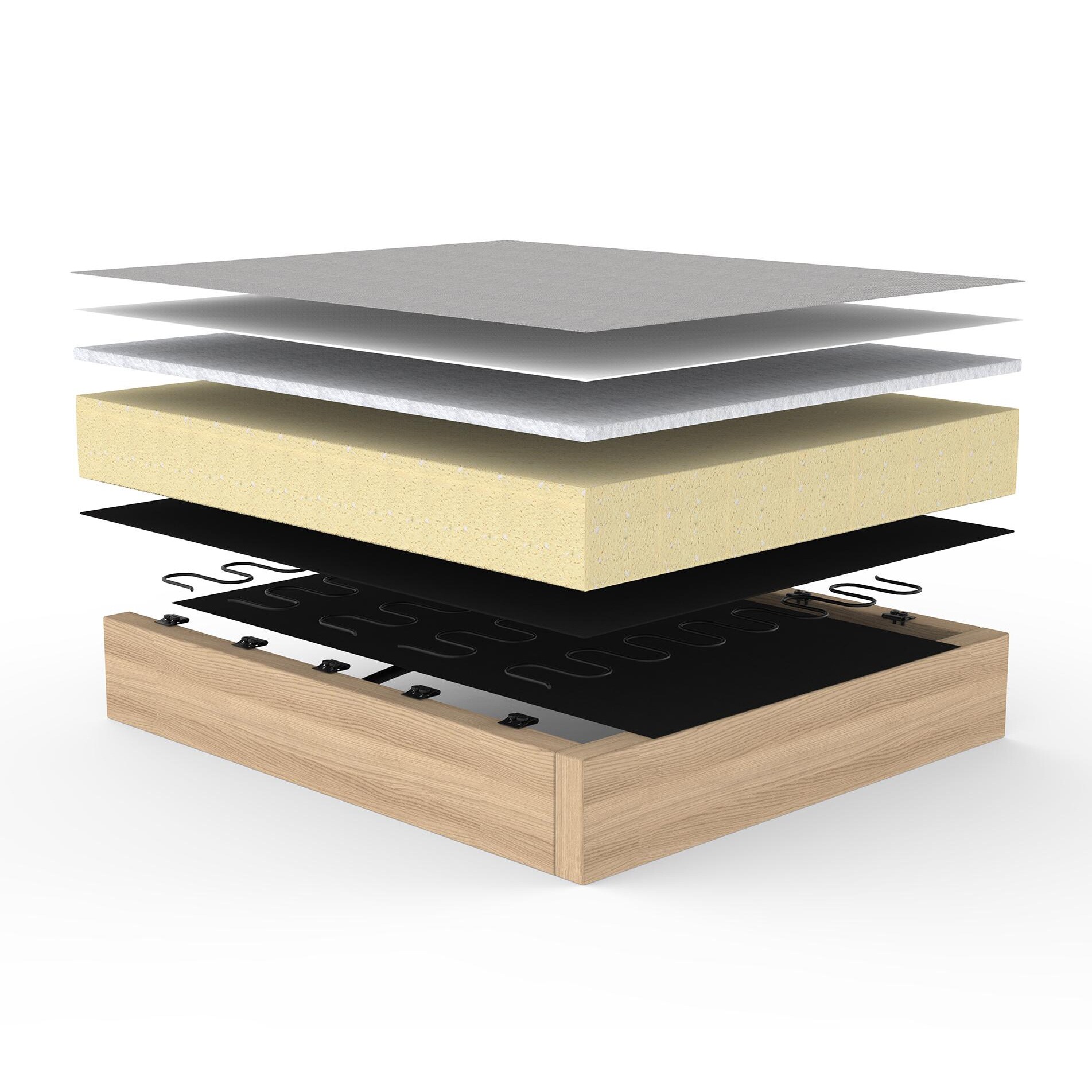 Cubed 160 Sofa Bed Oak 168x98cm