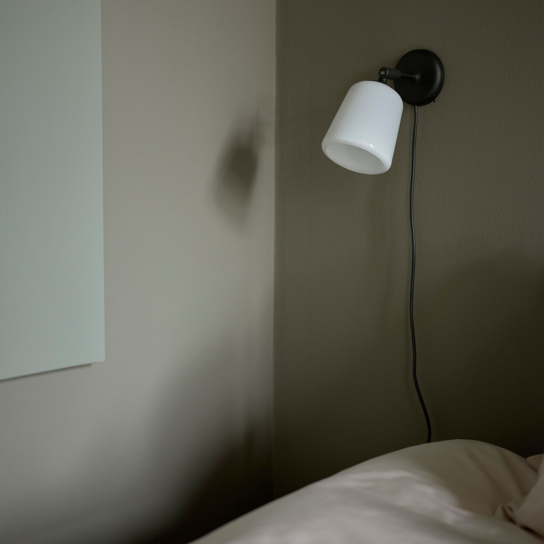 Material New Editions Wall Lamp Opal Glass