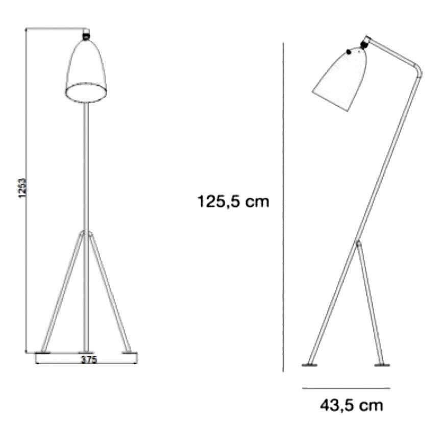 Gräshoppa Floor Lamp