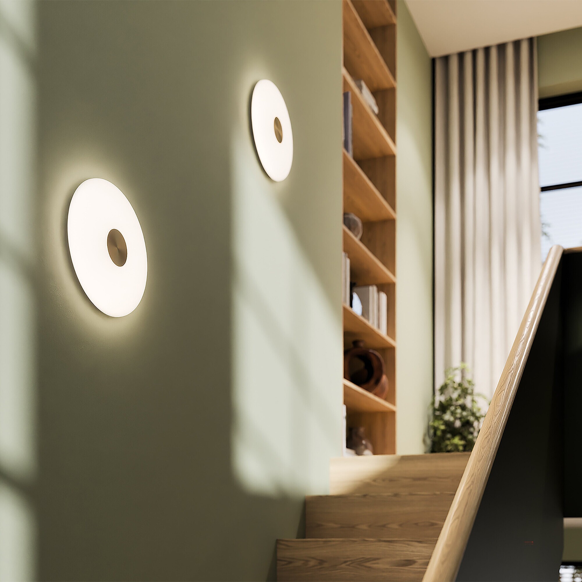 Glint LED Wall Lamp Glass