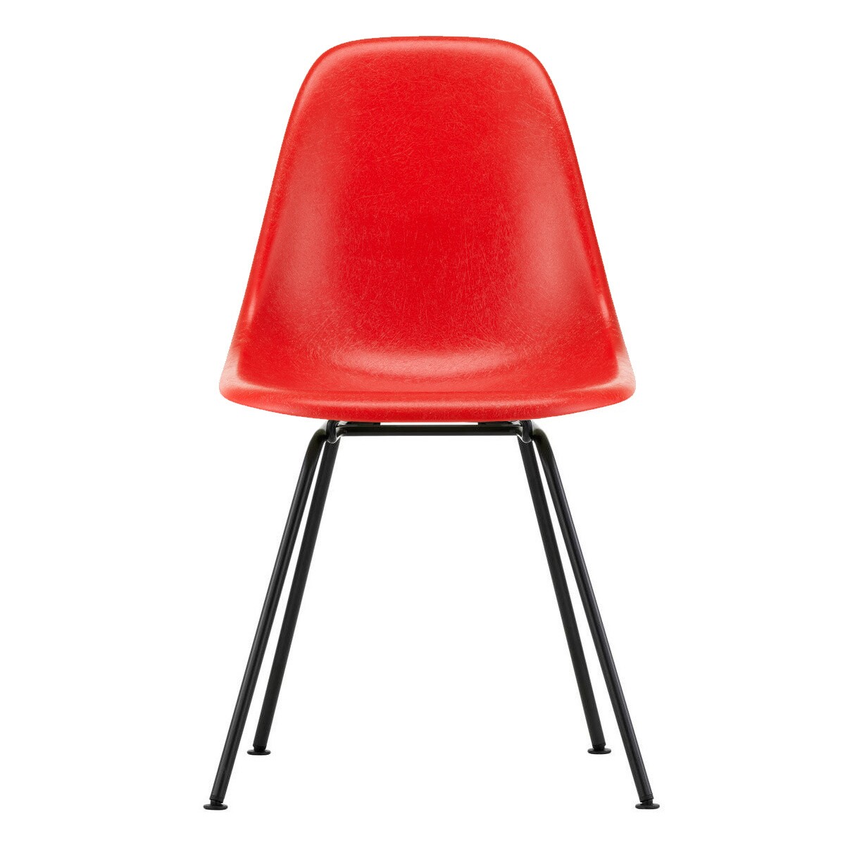 Eames Fiberglass Side Chair DSX Black Base