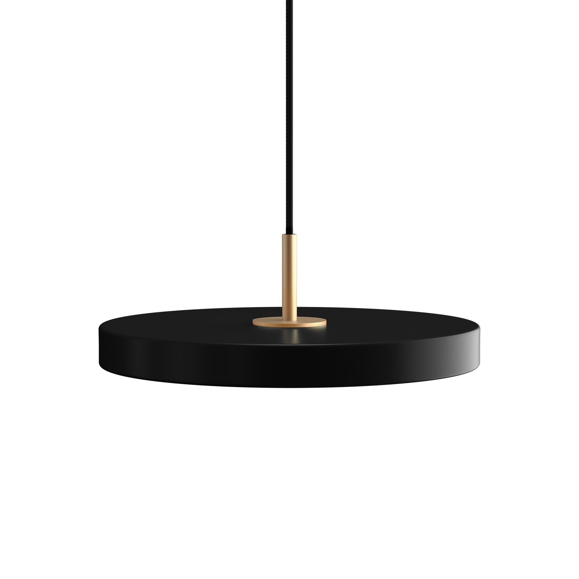 Asteria Mini LED Suspension Lamp Brass