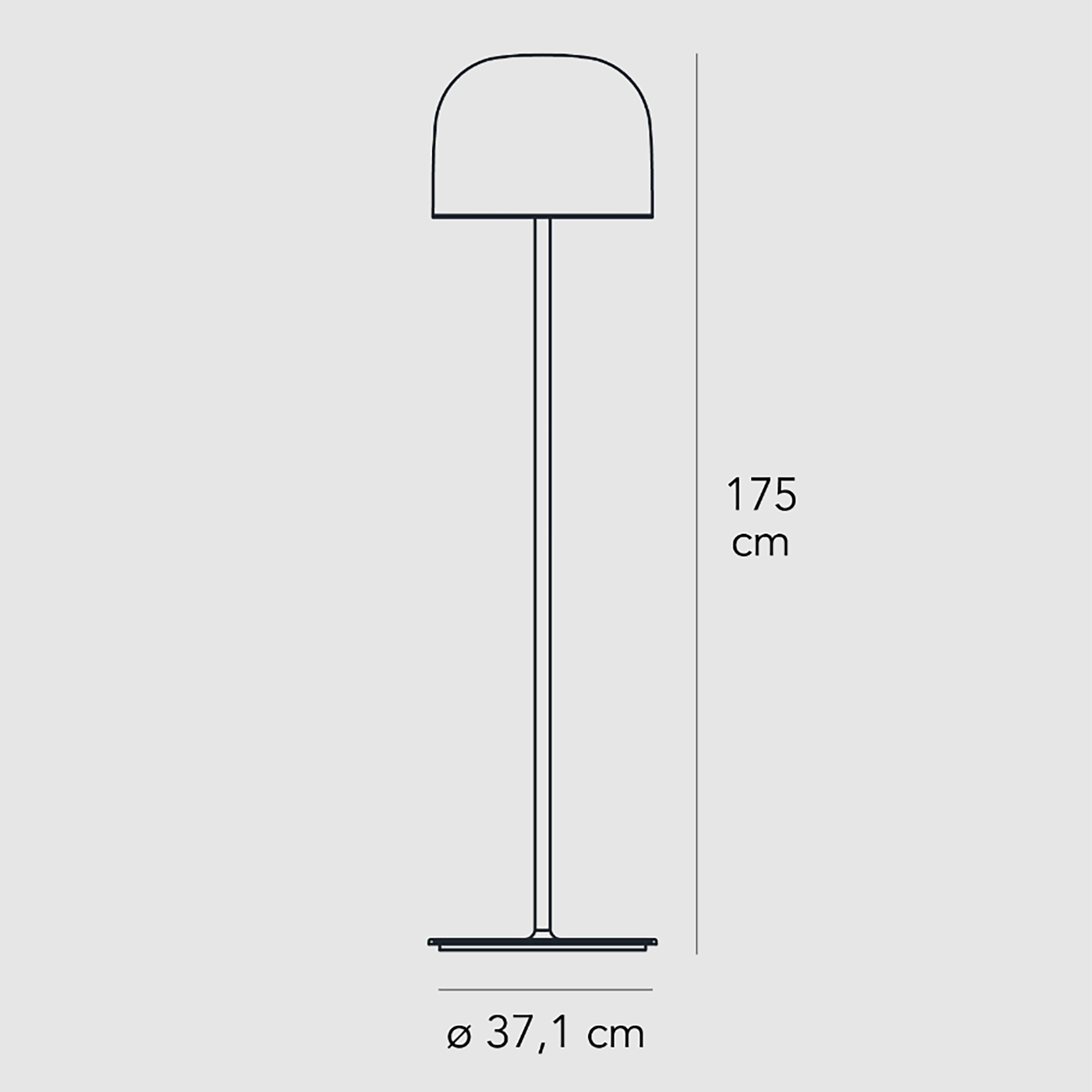 Equatore LED Floor Lamp M