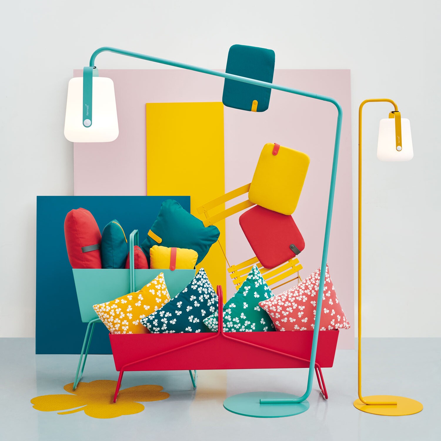 Balad Stand High with LED Lamp H 38cm