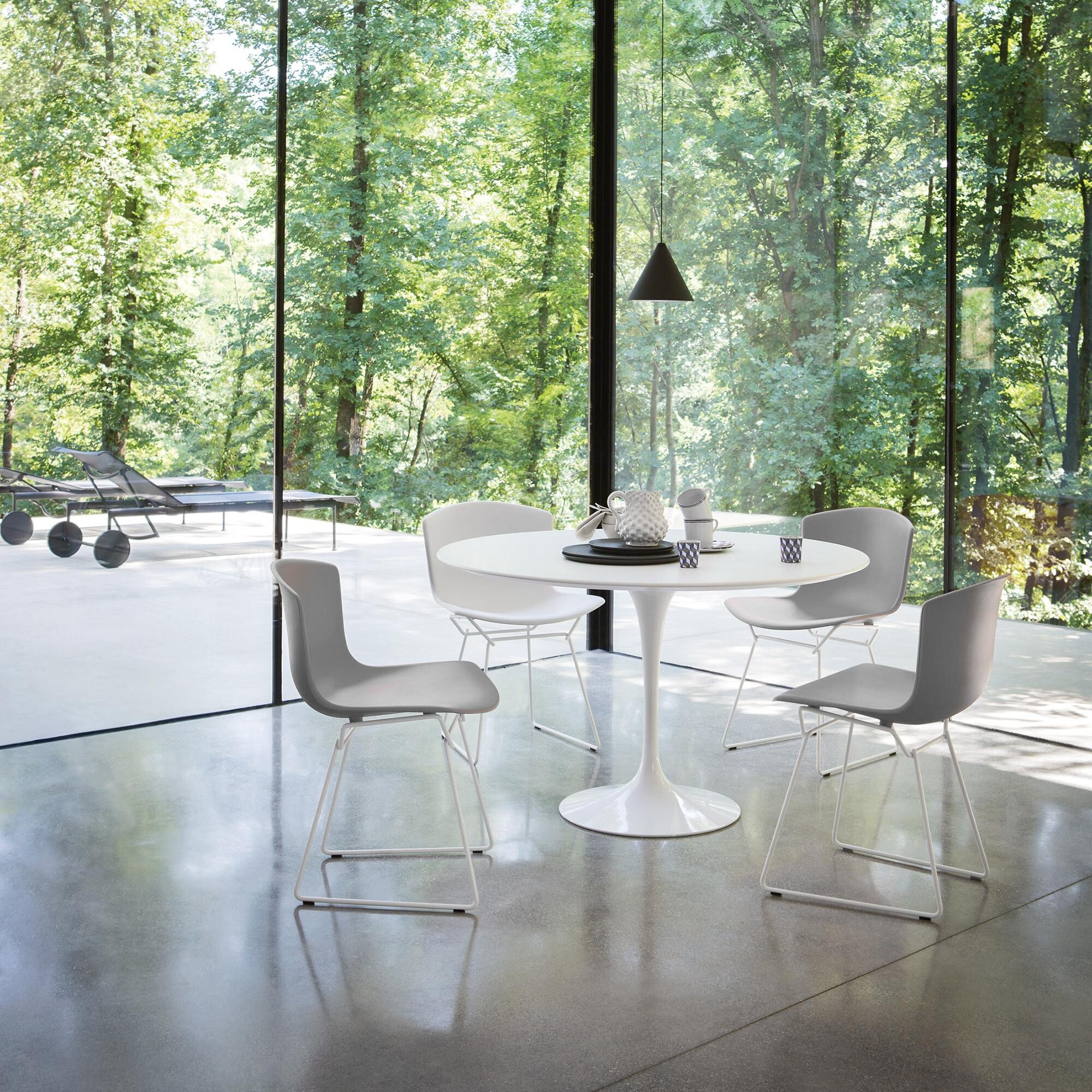 Bertoia Plastic Side Chair Set Of 4