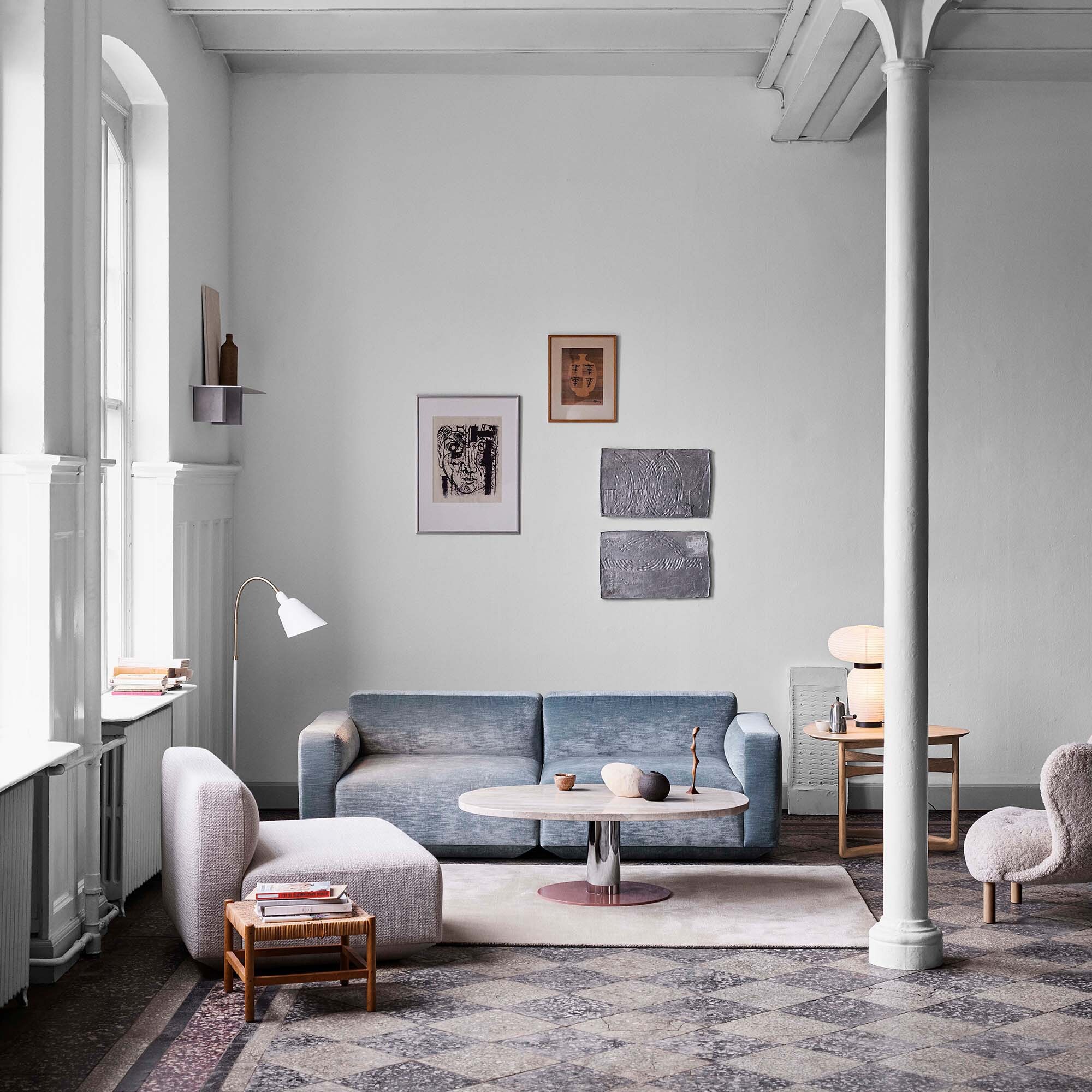 Drop Leaf HM5 Lounge Table Foldable