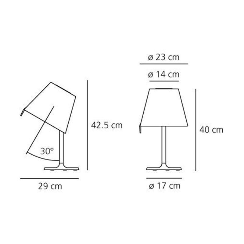 Melampo Notte Bed Side Lamp