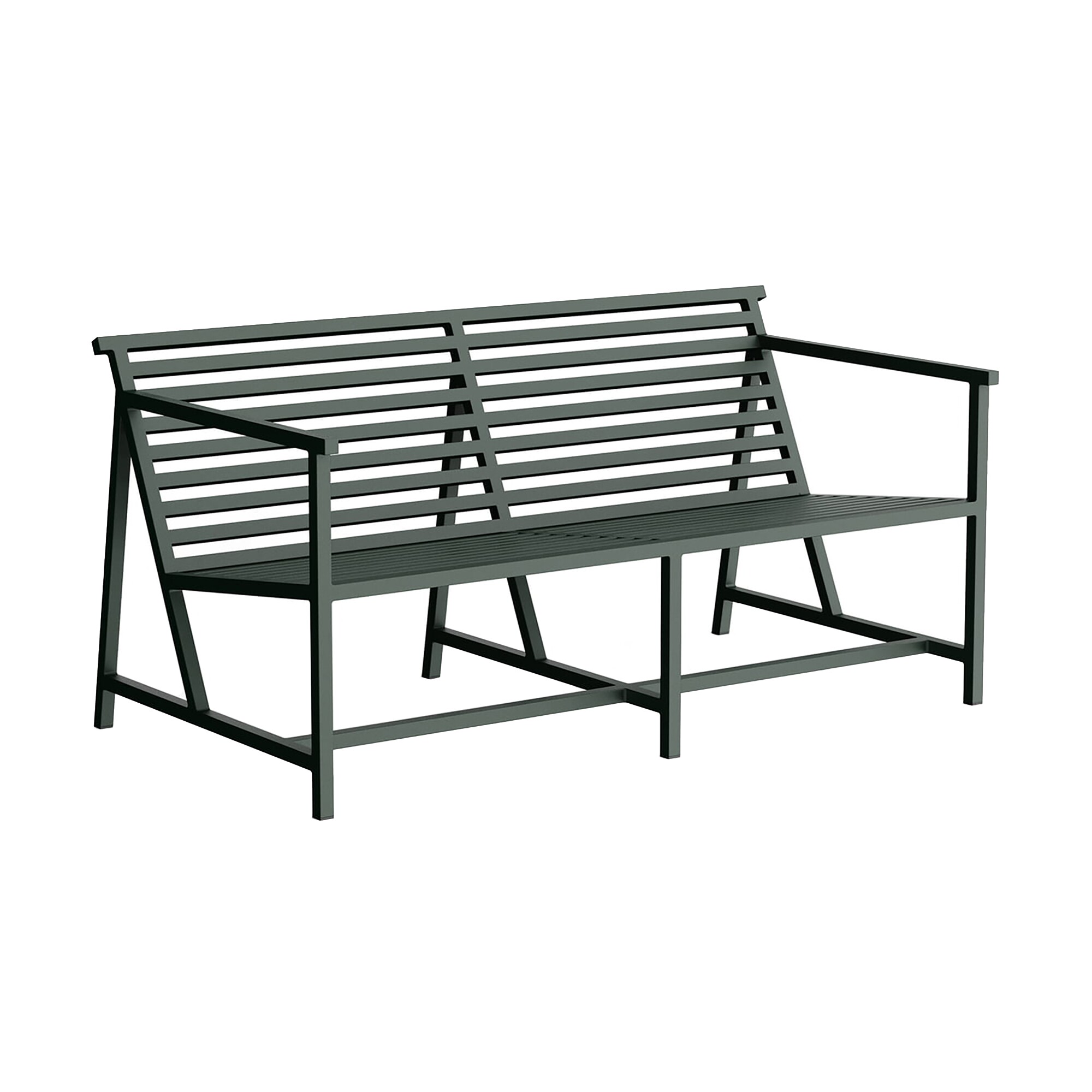 19 Outdoors Lounge Bench 145x70.2cm