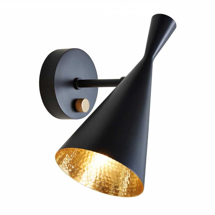 Beat Wall Black Wall Lamp