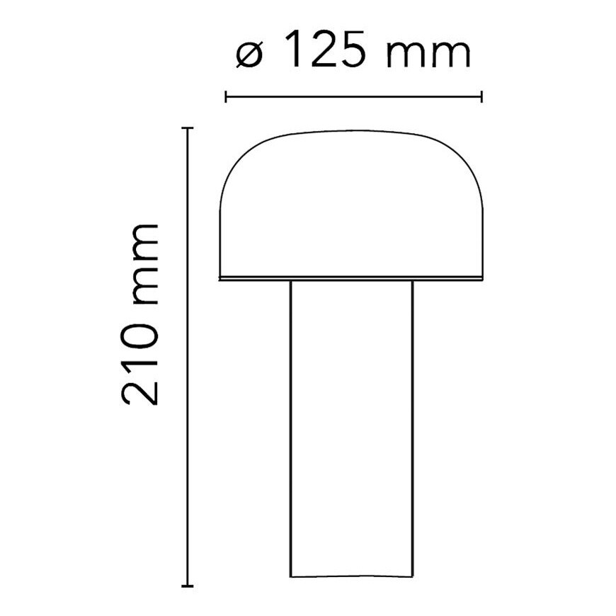 Bellhop LED Lamp With Battery