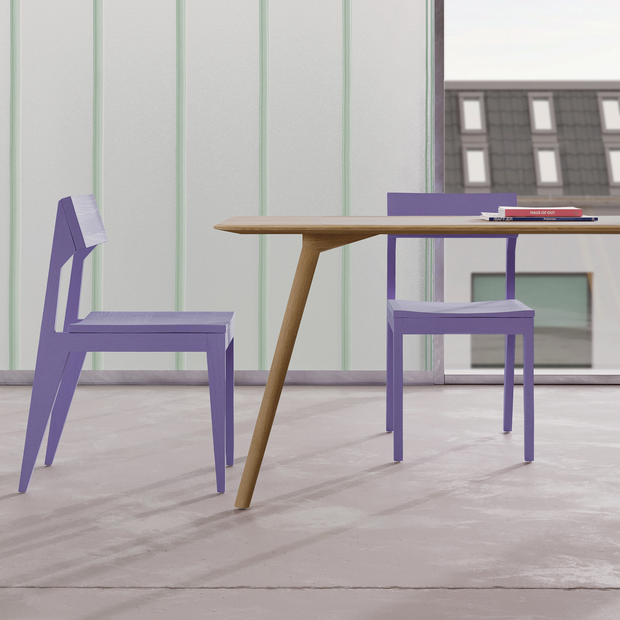 Meyer 23 Medium Dining Table 160x92x73cm