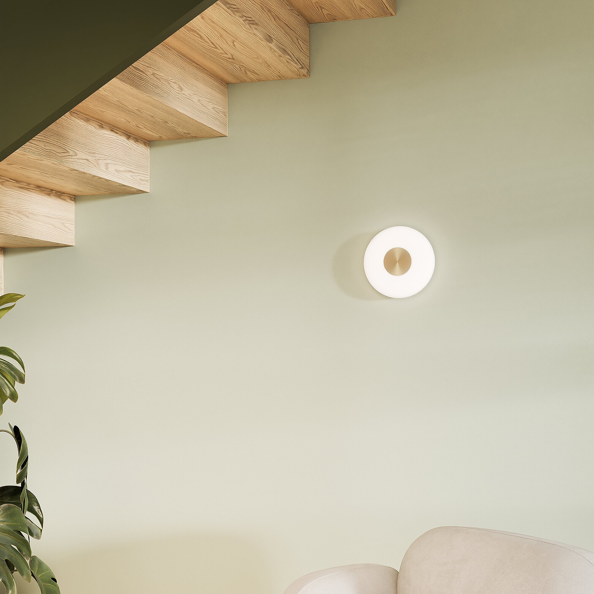 Glint LED Wall Lamp Glass