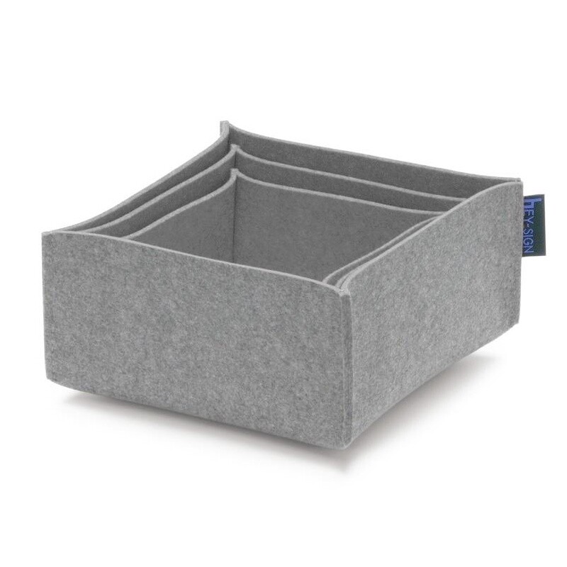 Box 2 Felt Storage Boxes 3 Pieces