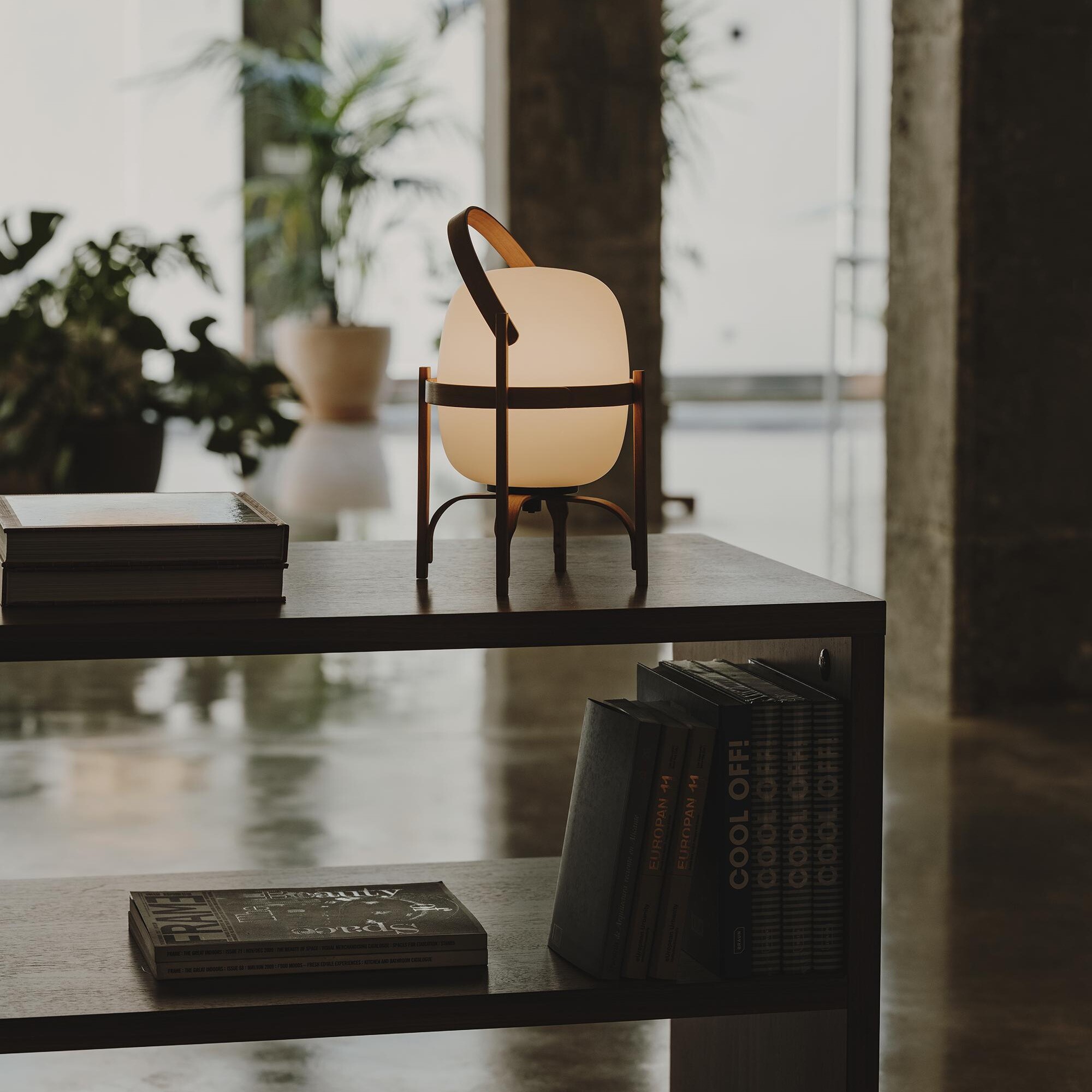 Cestita Batería LED Lamp with Battery Glass