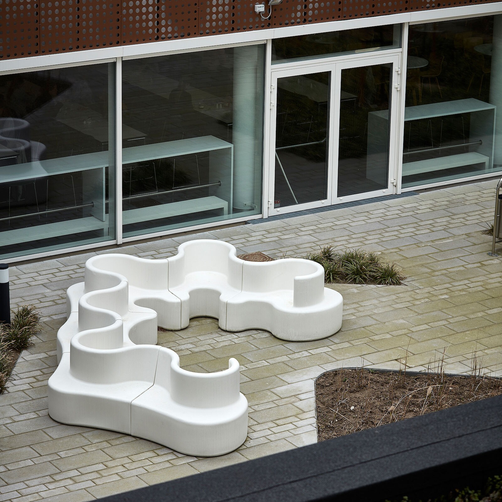 Cloverleaf In/Outdoor Sofa Middle Unit