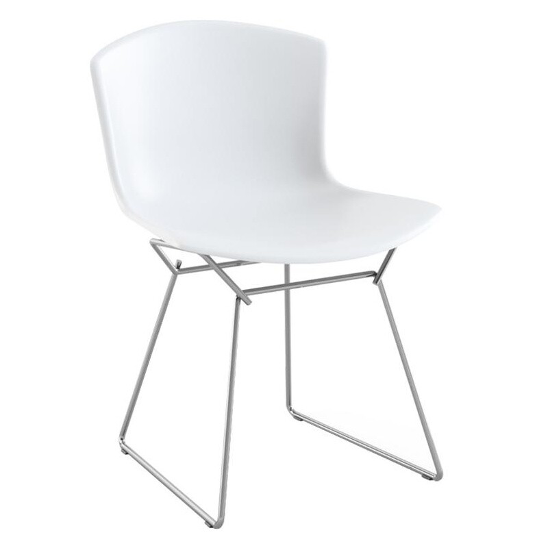 Bertoia Plastic Side Chair Frame Chromed