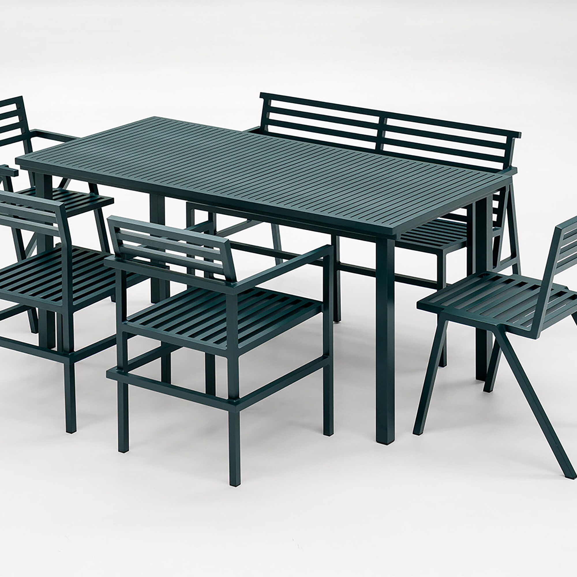 19 Outdoors Dining Table 200.5x90cm