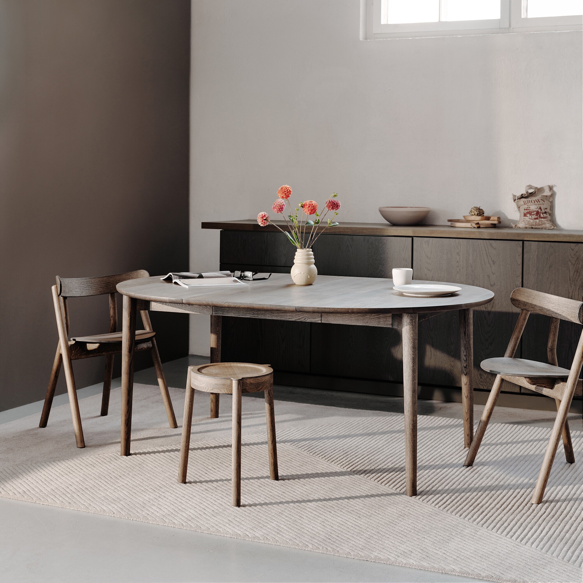 Expand Dining Table Ø120cm
