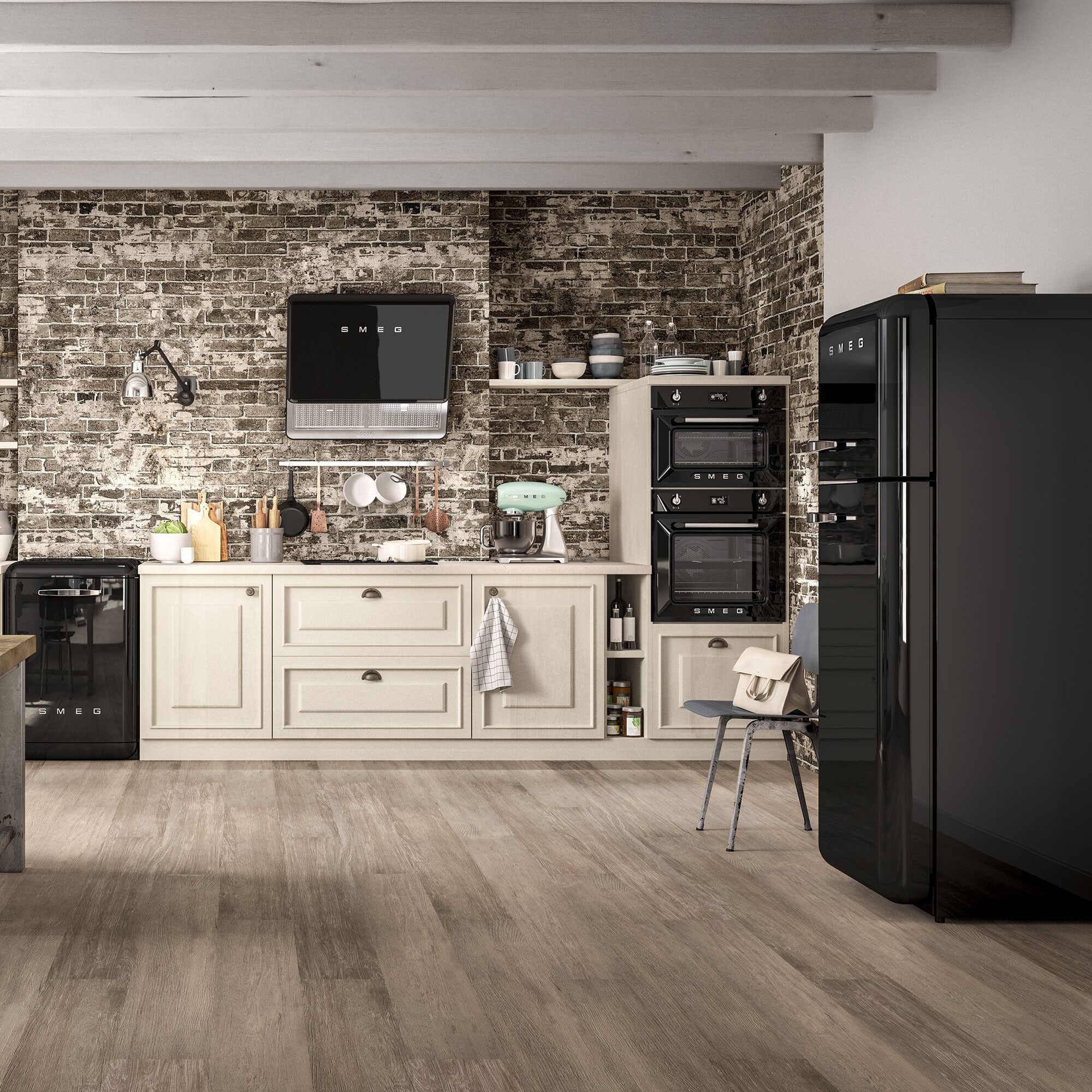 FAB30 Refrigerator / Freezer 60x172x76.8cm