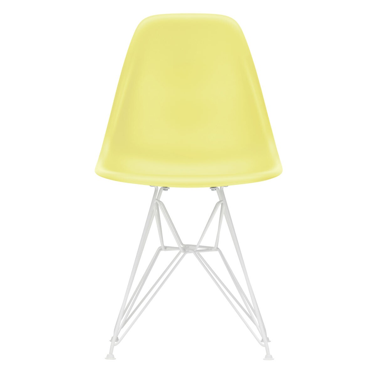 Eames Plastic Side Chair DSR RE White Base