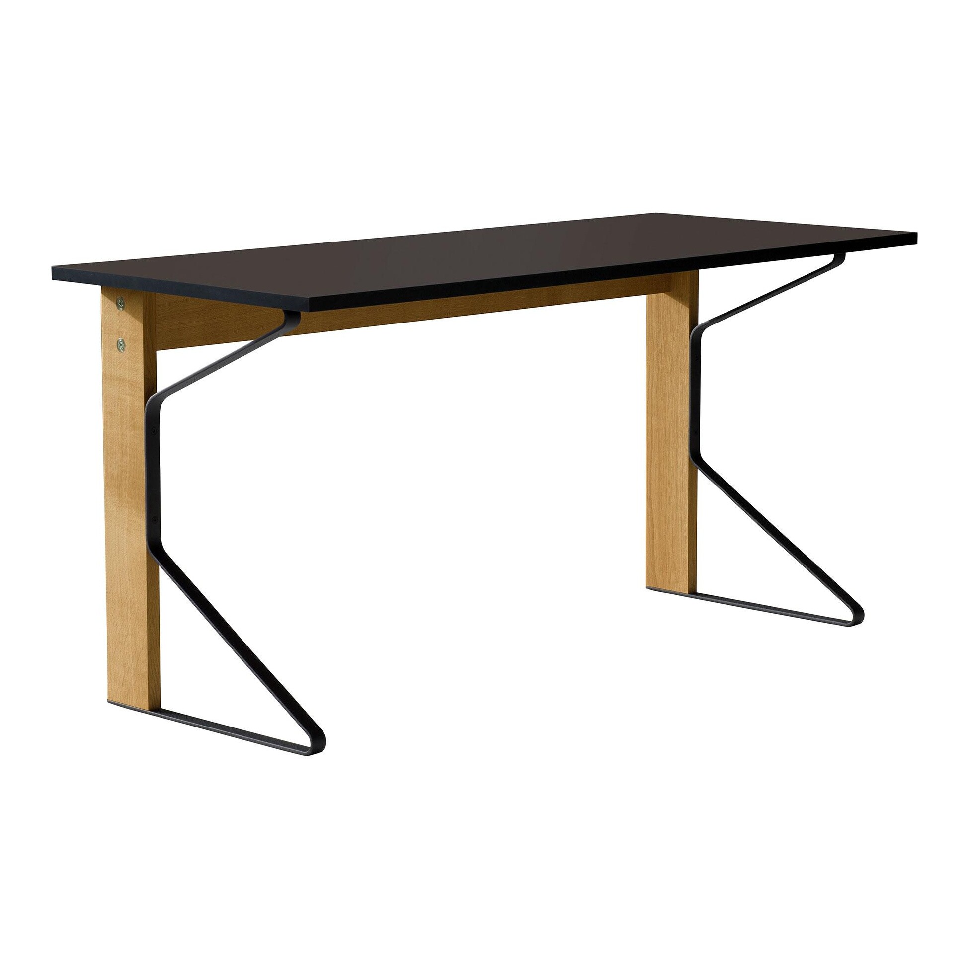 Kaari REB005 Desk Clear Lacquered Oak