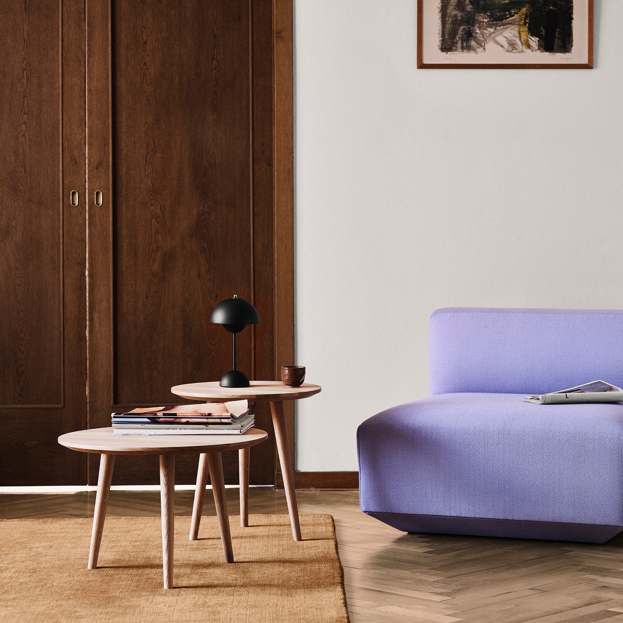 Flowerpot VP9 LED Battery Table Lamp