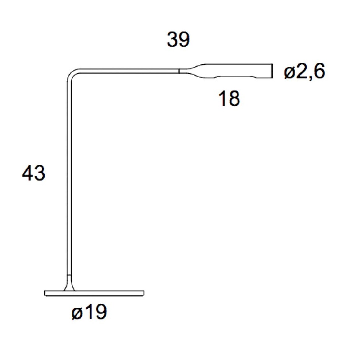 Flo Desk LED Office Table Lamp