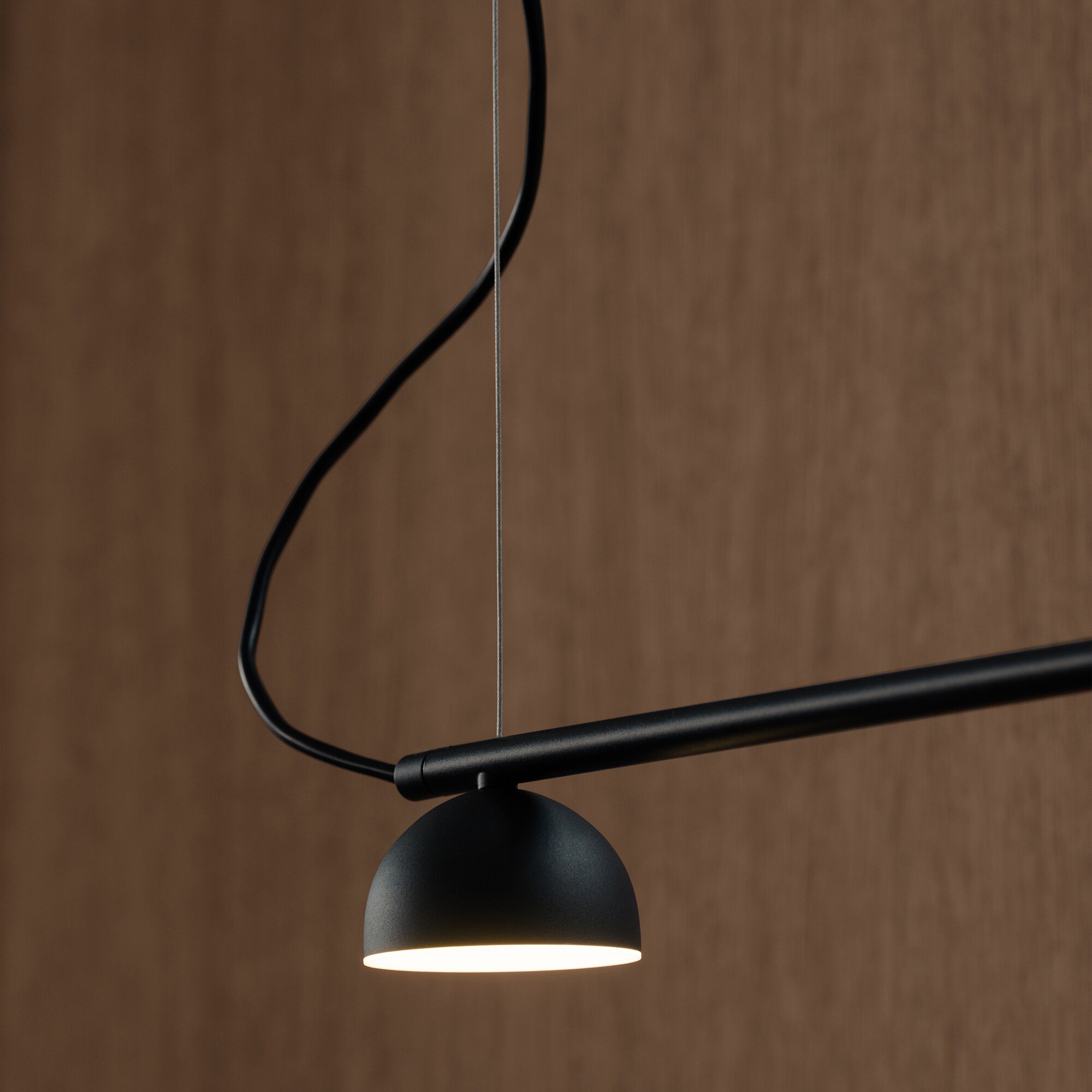 Blush Rail 3 LED Suspension Lamp