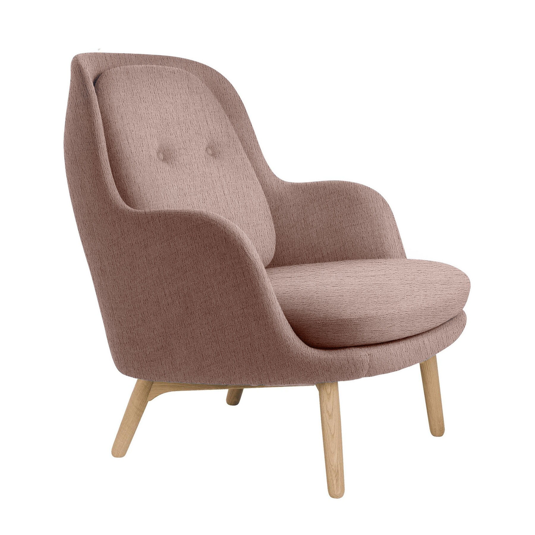 Fri™ JH5 Armchair with Oak Wood Base