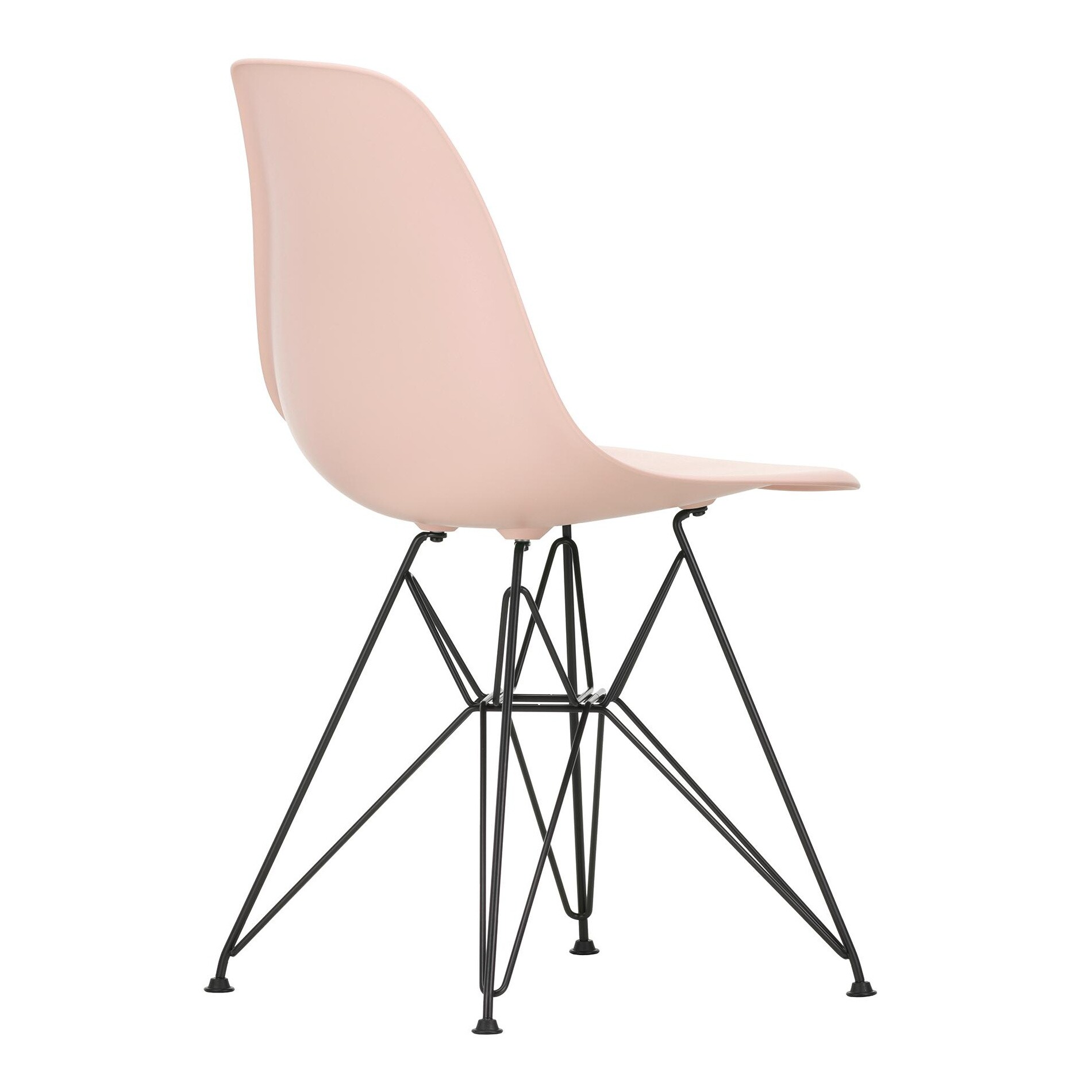 Eames Plastic Side Chair DSR RE Black Base