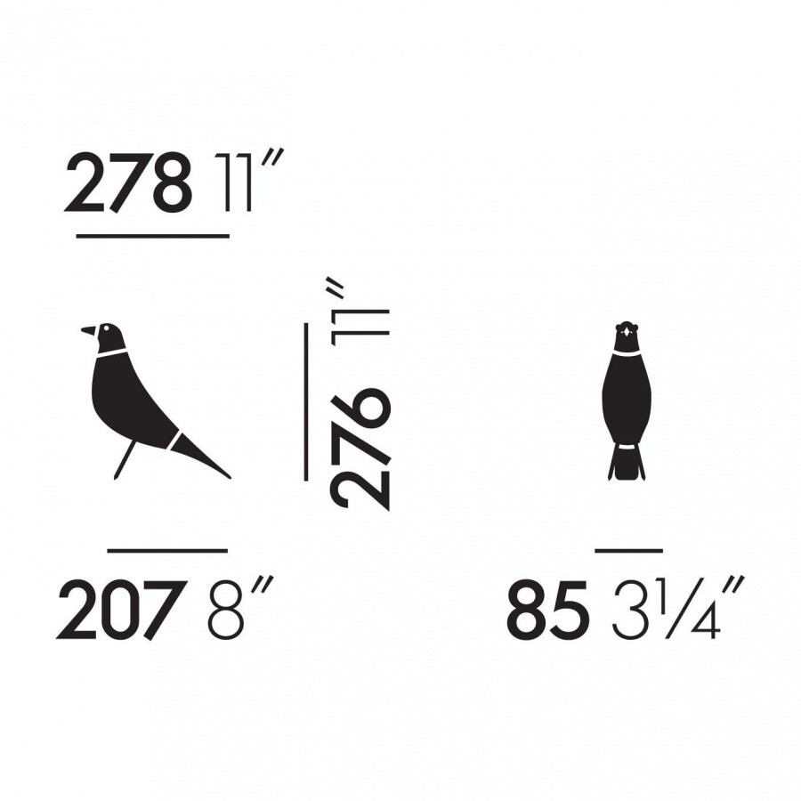 Eames House Bird Figure