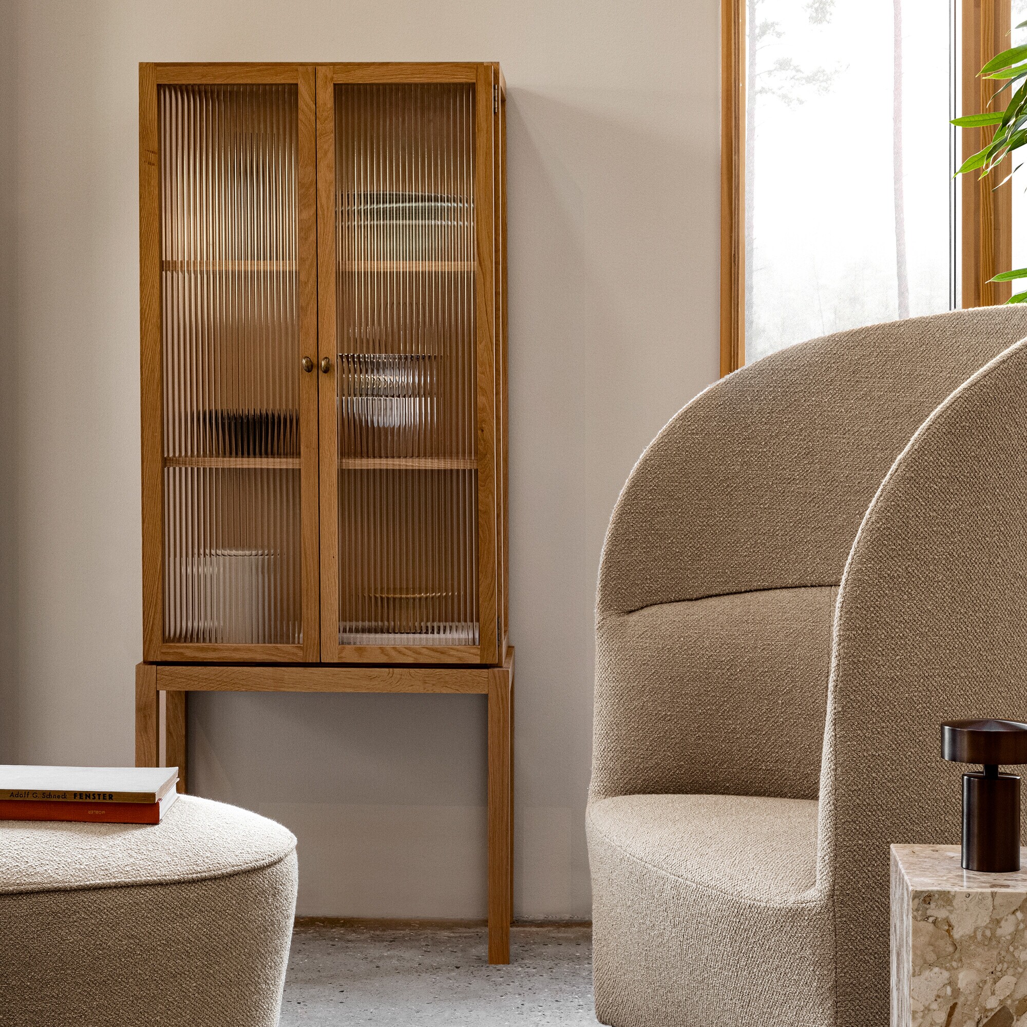 Curiosity Glass Cabinet H 168 cm