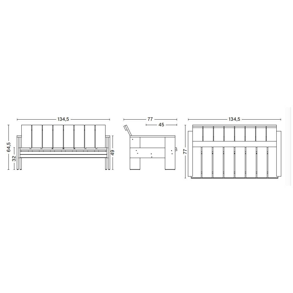 Crate Outdoor Lounge Sofa