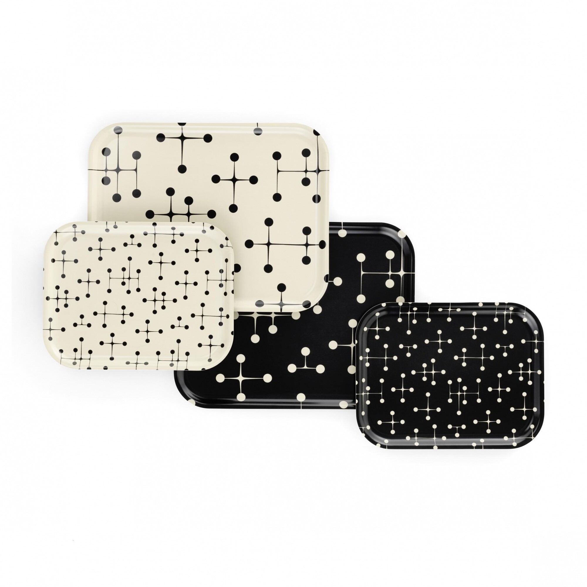 Classic Tray Dot Pattern Dark