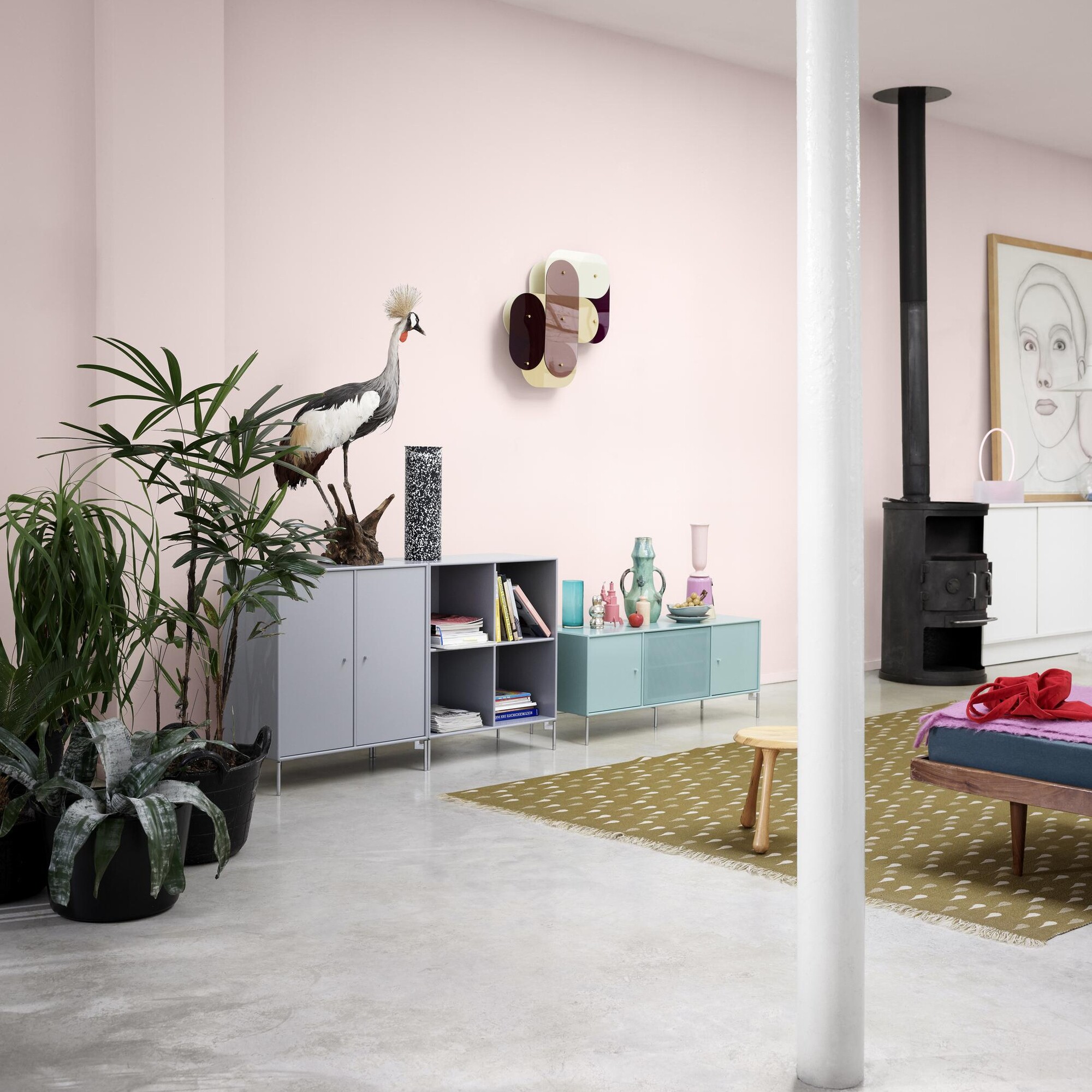 Pair Sideboard 139.2x82.2x38cm