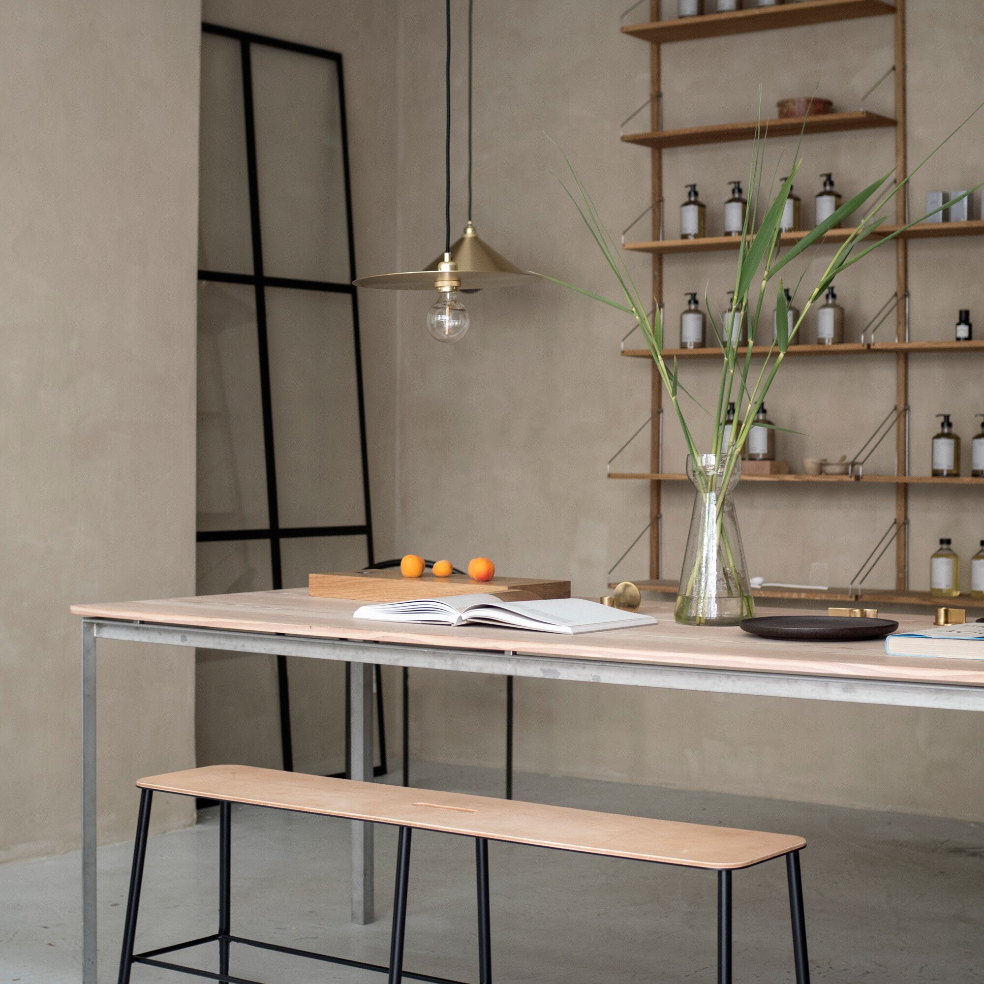 Cone Shade Suspension Lamp