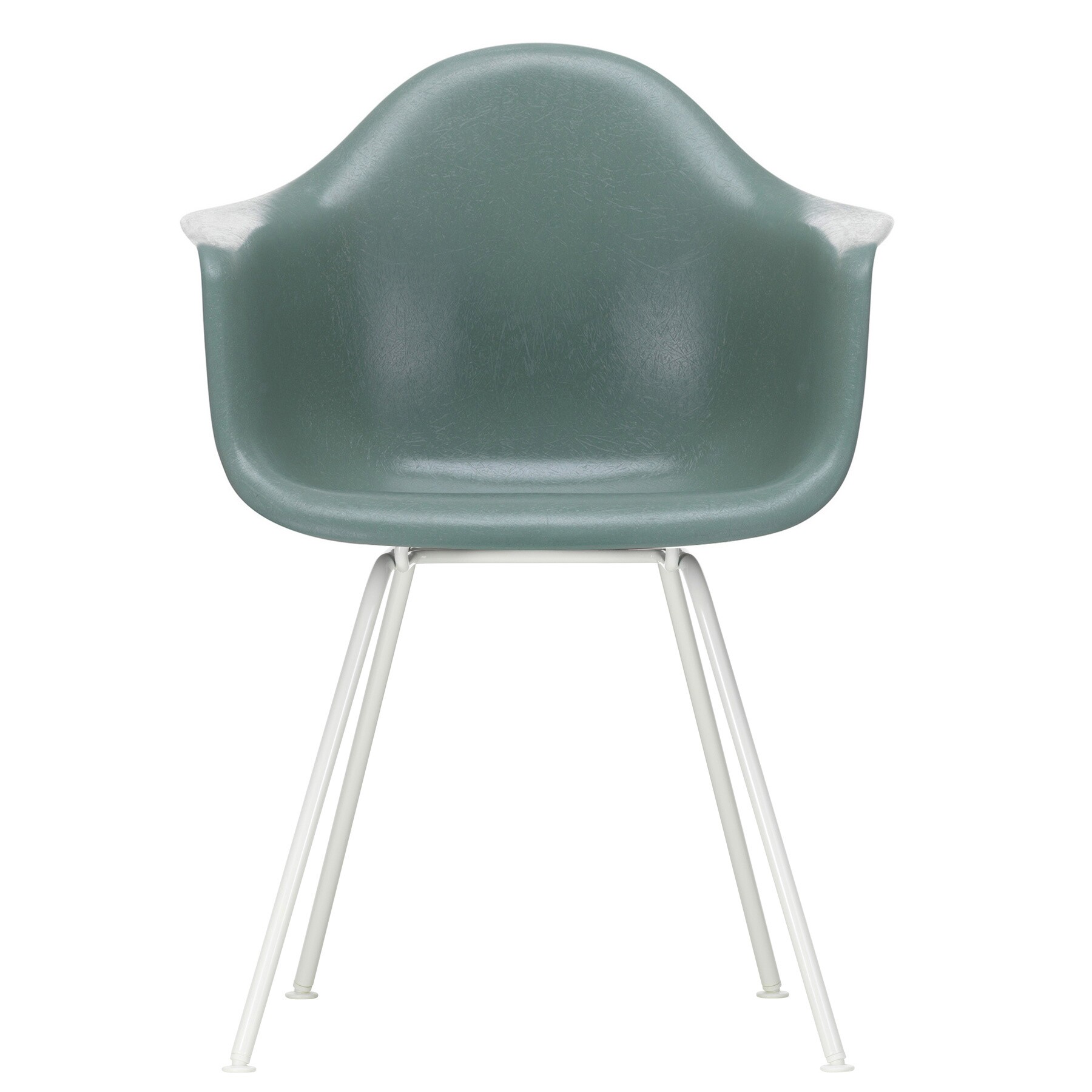 Eames Fiberglass Chair DAX White Base