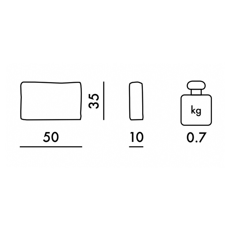 Lunam Cushion 50x35cm Orsetto