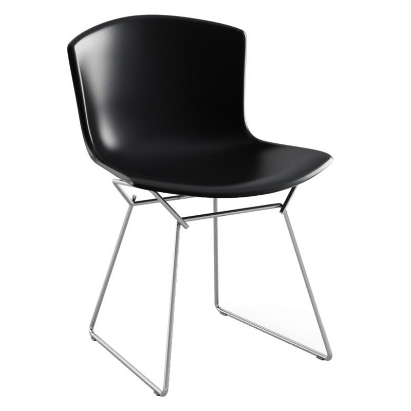 Bertoia Plastic Side Chair Frame Chromed