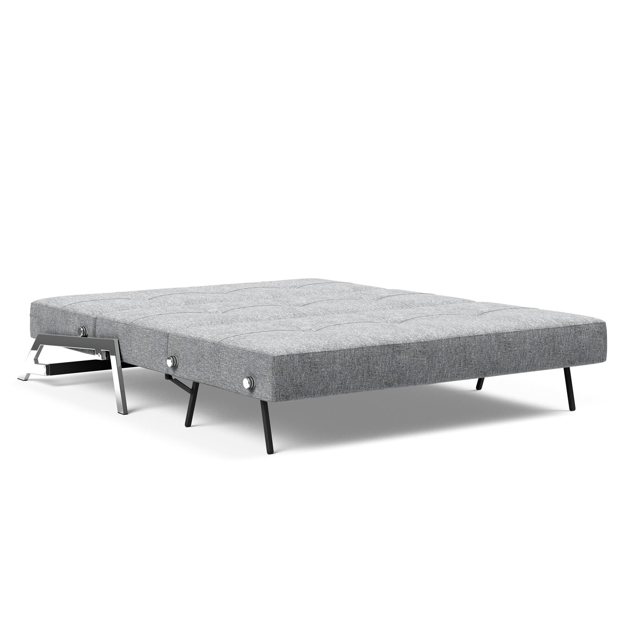 Cubed 160 Sofa Bed Chrome 165x103cm