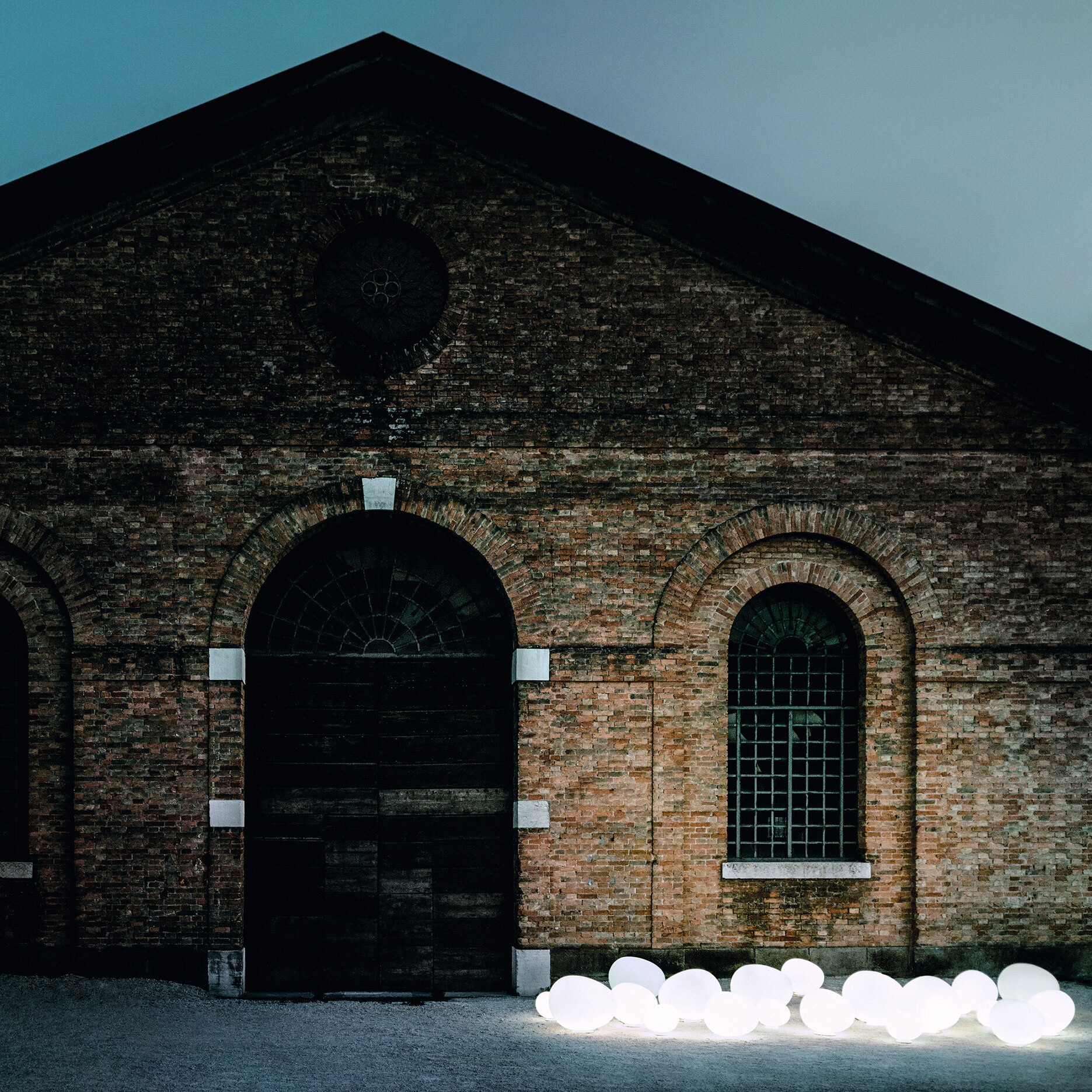 Gregg Outdoor Floor Lamp Set of 3