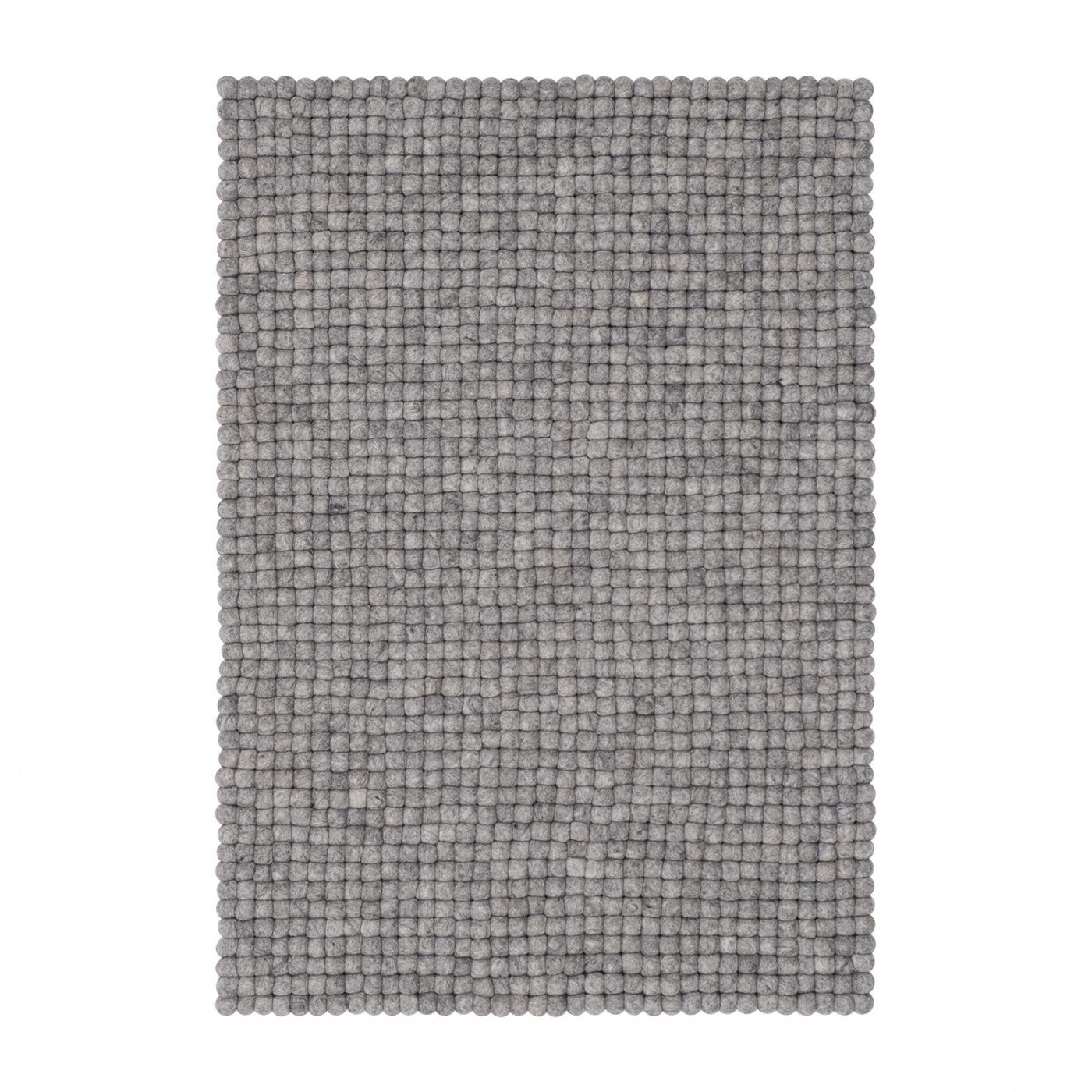 Carl Felt Ball Rug rectangular