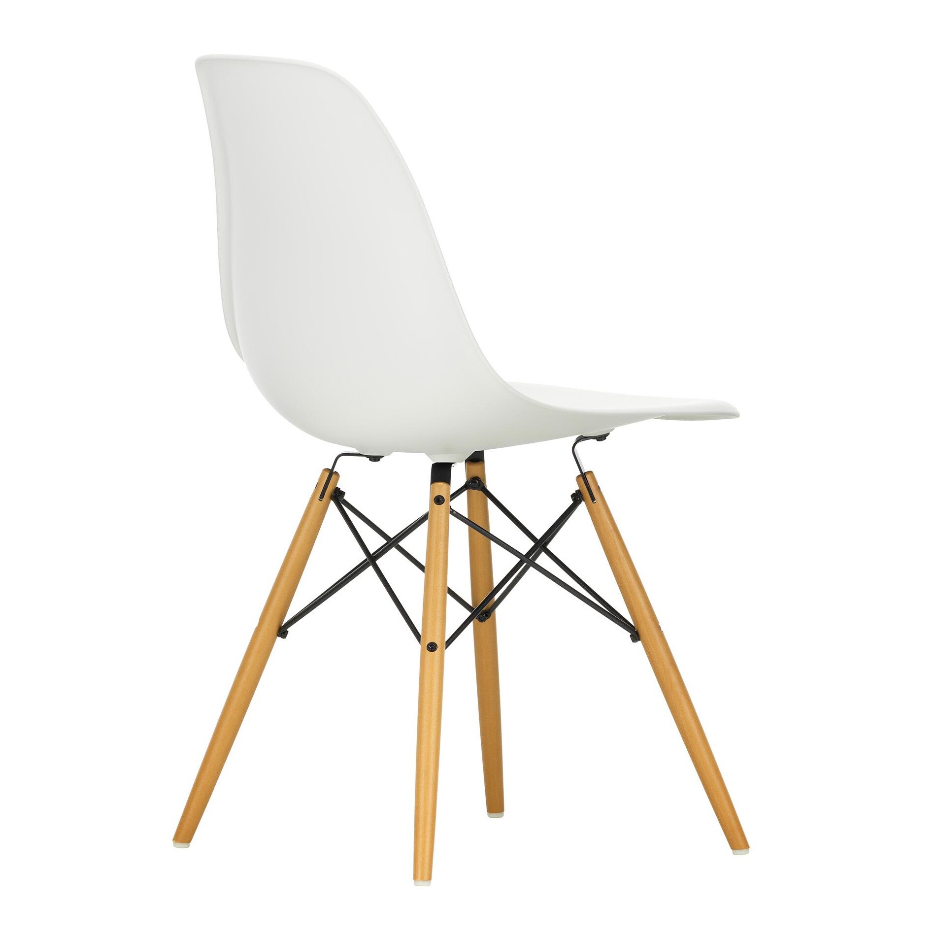 Eames Plastic Side Chair DSW Golden Maple