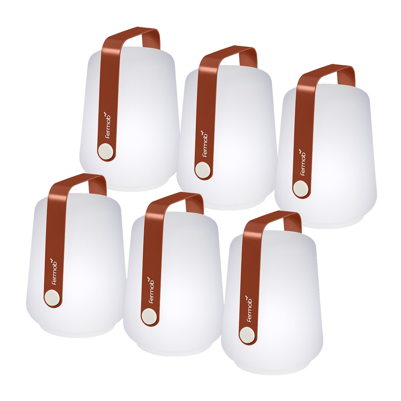 Balad LED Lamp with Battery Set of 6 H 12cm