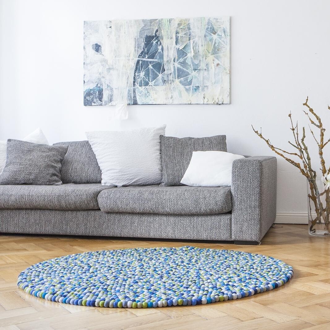Fritz Felt Ball Rug