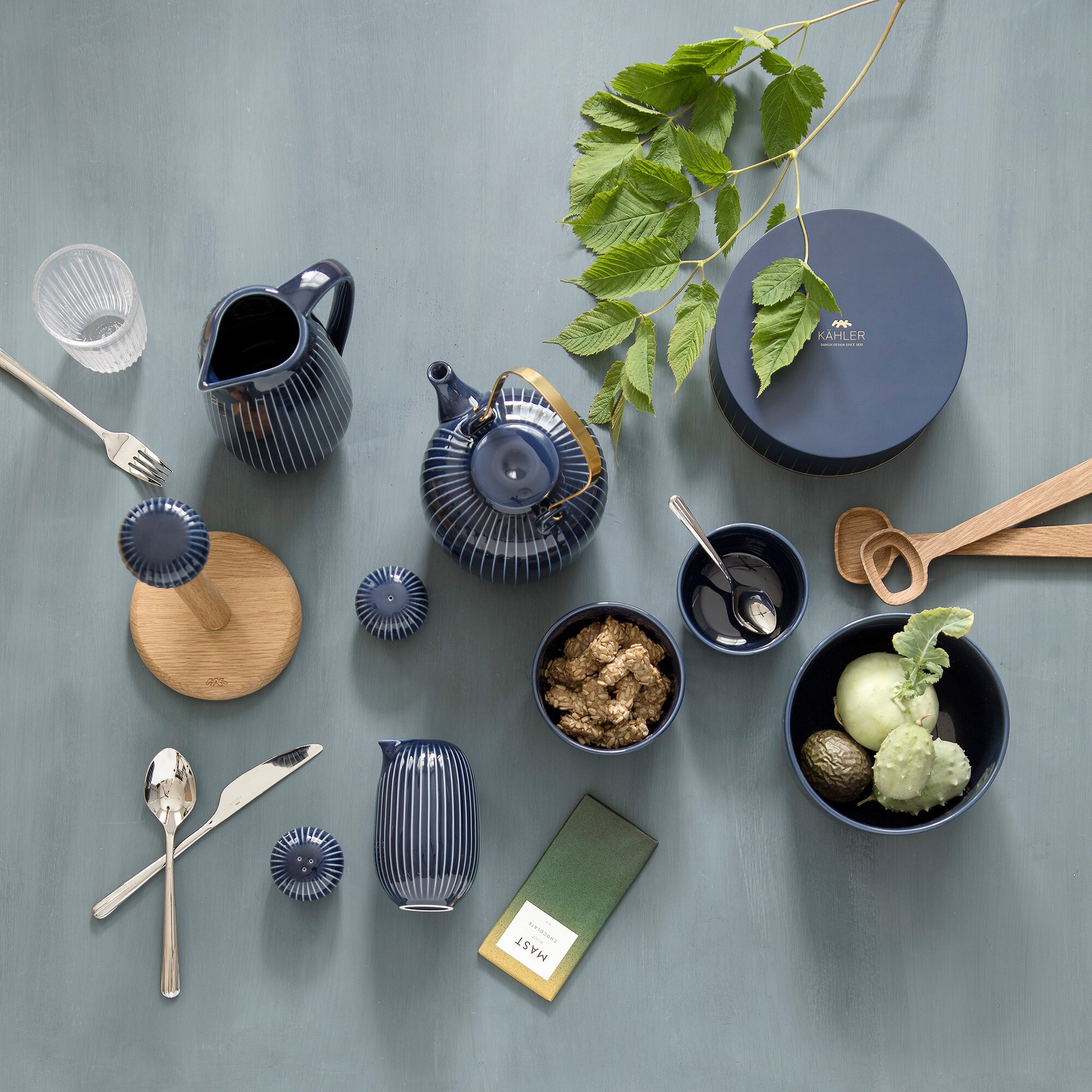 Hammershøi Salad Servers Oak